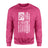 Band Grandpa Vertical Flag on a Sweatshirt with a White Graphic