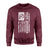 Band Grandpa Vertical Flag on a Sweatshirt with a White Graphic