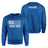 Band Mom Horizontal Flag With Musician Name on a Sweatshirt with a White Graphic