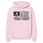 Baseball Grandma Horizontal Flag on a Hoodie with a Black Graphic