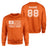 Baseball Grandma Horizontal Flag With Baseball Player Name on a Sweatshirt with a White Graphic