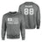 Baseball Grandma Horizontal Flag With Baseball Player Name on a Sweatshirt with a White Graphic