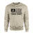 Baseball Grandpa Horizontal Flag on a Sweatshirt with a Black Graphic