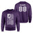 Baseball Grandpa Vertical Flag With Baseball Player Name on a Sweatshirt with a White Graphic