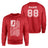 Baseball Grandpa Vertical Flag With Baseball Player Name on a Sweatshirt with a White Graphic