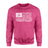 Basketball Dad Horizontal Flag on a Sweatshirt with a White Graphic