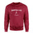 Basketball Dad with Basketball Player Icon and Basketball Player Name on a Sweatshirt with a White Graphic