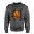 Personalized Basketball on a Sweatshirt With Team and Basketball Player Name on a Sweatshirt