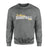 Custom Basketball Mascot and Basketball Player Name on a Sweatshirt with a White Graphic