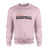 Custom Basketball Mascot and Basketball Player Name on a Sweatshirt with a Black Graphic