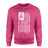 Basketball Grandpa Vertical Flag on a Sweatshirt with a White Graphic