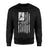 Basketball Grandpa Vertical Flag on a Sweatshirt with a White Graphic