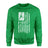 Basketball Grandpa Vertical Flag on a Sweatshirt with a White Graphic