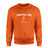 Basketball Mom with Basketball Player Icon and Basketball Player Name on a Sweatshirt with a White Graphic