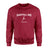 Basketball Mom with Basketball Player Icon and Basketball Player Name on a Sweatshirt with a White Graphic