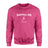 Basketball Mom with Basketball Player Icon and Basketball Player Name on a Sweatshirt with a White Graphic