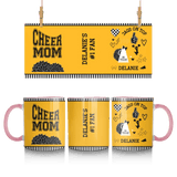 Personalized Cheer Mom Mug