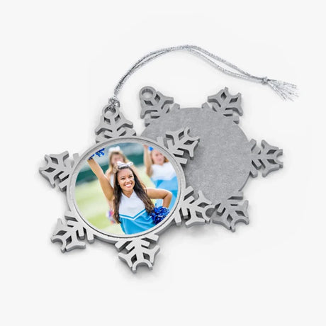 Custom Cheerleader Photo Ornament