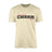 Custom Cheer Mascot and Cheerleader Name on a Men's T-Shirt with a Black Graphic