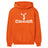 Basic Cheer with Cheerleader Icon on a Hoodie with a White Graphic