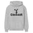 Basic Cheer with Cheerleader Icon on a Hoodie with a Black Graphic