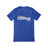 Custom Cheer Mascot and Cheerleader Name on a Unisex T-Shirt with a White Graphic