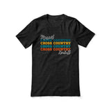 Personalized Cross Country Cross Country Cross Country Shirt With Mascot and Cross Country Runner Name on a Unisex T-Shirt