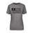 Cross Country Mom Horizontal Flag on a Unisex T-Shirt with a Black Graphic