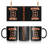 Custom School Spirit Mug With School, Initial & Sport Name With Collegiate Letter Design