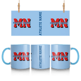 Custom School Mascot Mug With Initials and Mascot Name