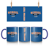 Custom School Spirit Mug With School and Mascot With Classic Design