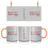 Custom School Spirit Mug With Mascot and Sport With Striped Text Design