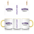 Custom School Spirit Mug With School and Mascot Name With Classic Arch Design