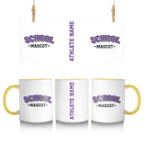 Custom School Spirit Mug With School and Mascot Name With Classic Arch Design