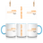 Custom School Spirit Mug With School and Mascot with Outline Design