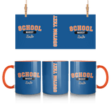 Custom School Spirit Mug With School and Mascot With Classic Design