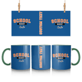 Custom School Spirit Mug With School and Mascot With Classic Design