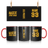 Custom School Spirit Mug With Mascot and Sport With Stencil Design