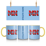 Custom School Mascot Mug With Initials and Mascot Name