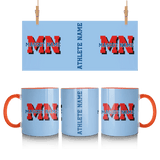 Custom School Mascot Mug With Initials and Mascot Name