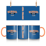 Custom School Spirit Mug With School and Mascot With Classic Design