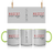 Custom School Spirit Mug With Mascot and Sport With Striped Text Design