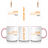 Custom School Spirit Mug With School and Mascot with Outline Design