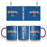Custom School Spirit Mug With School and Mascot With Classic Design