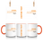 Custom School Spirit Mug With School and Mascot with Outline Design