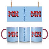Custom School Mascot Mug With Initials and Mascot Name