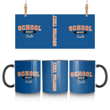 Custom School Spirit Mug With School and Mascot With Classic Design