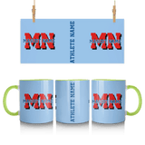 Custom School Mascot Mug With Initials and Mascot Name