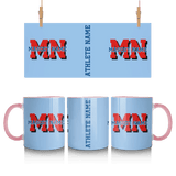 Custom School Mascot Mug With Initials and Mascot Name