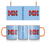 Custom School Mascot Mug With Initials and Mascot Name